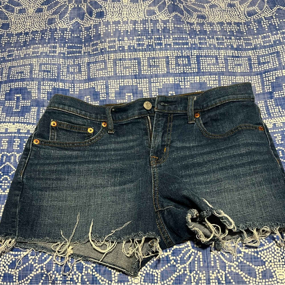 Gap denim Jean cut off shorts size 28